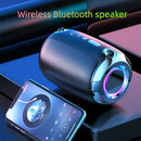 Portable Bluetooth Speaker HIFI Wireless Bluetooth Speaker- Black