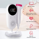 Professional Fetal Doppler Heart Rate Monitor Handheld Fetal Doppler Home Fetal Doppler