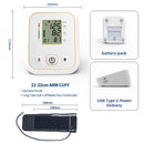 BP Monitor Smart Comfort+ Blood Pressure Monitor with Voice Guidance & Adaptive Cuff