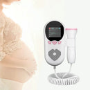 Heartbeat Machine Home Fetal Doppler Heart Rate Baby Monitors Heart - Pink