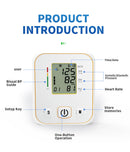 BP Monitor Smart Comfort+ Blood Pressure Monitor with Voice Guidance & Adaptive Cuff