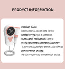 Professional Fetal Doppler Heart Rate Monitor Heartbeat Machine for Pregnancy