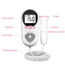 Heartbeat Machine Home Fetal Doppler Heart Rate Baby Monitors Heart - Pink