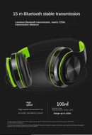 Wireless Bluetooth Headphones-Black