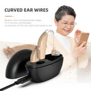Hearing Aid Bluetooth Hearing Amplifiers with Charging case- Behind Ear Machine