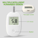 Glucometer Monitor Home Blood Glucose Tester White Blood Sugar Test Machine