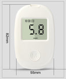 Glucometer Monitor Home Blood Glucose Tester White Blood Sugar Test Machine