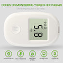 Glucometer Monitor Home Blood Glucose Tester White Blood Sugar Test Machine