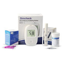 Glucometer Monitor Home Blood Glucose Tester White Blood Sugar Test Machine